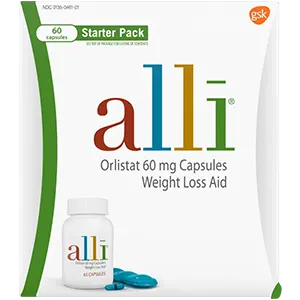 Alli Weight Loss Aid Capsules